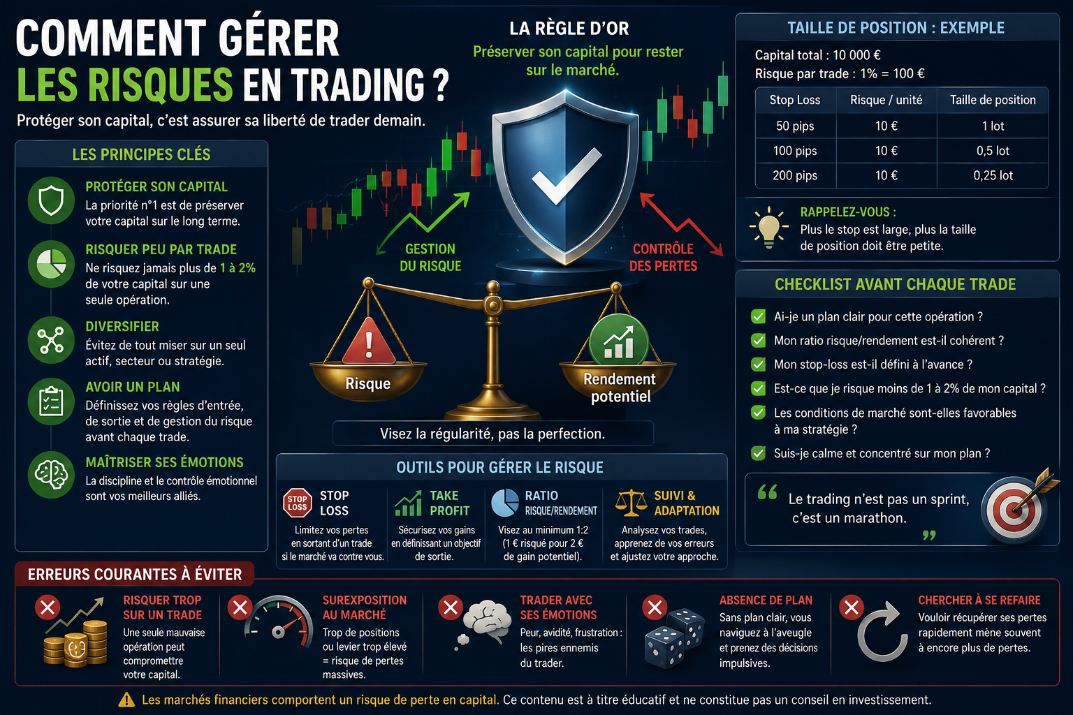 Comment gérer les risques en trading ? Guide complet pour débutants